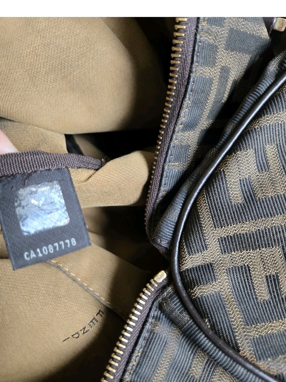Fendi Zucca Canvas Satchel in Brown - Picture 16 of 16